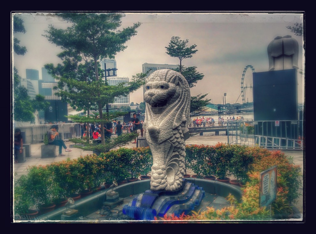 The smaller mer-lion
